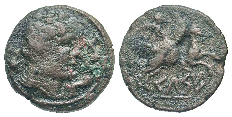 Iberia, Kelse. ca. 133-100 B.C. AE as. 