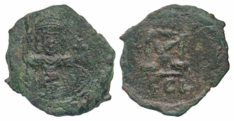 Constantine VII Porphyrogenitus. 913-959. AE follis. Syracuse mint ...