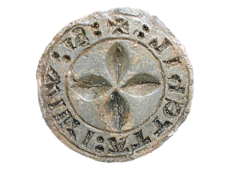 Bronze Seal Matrix. Spain, 8th-14th Century AD. - Agora Auctions