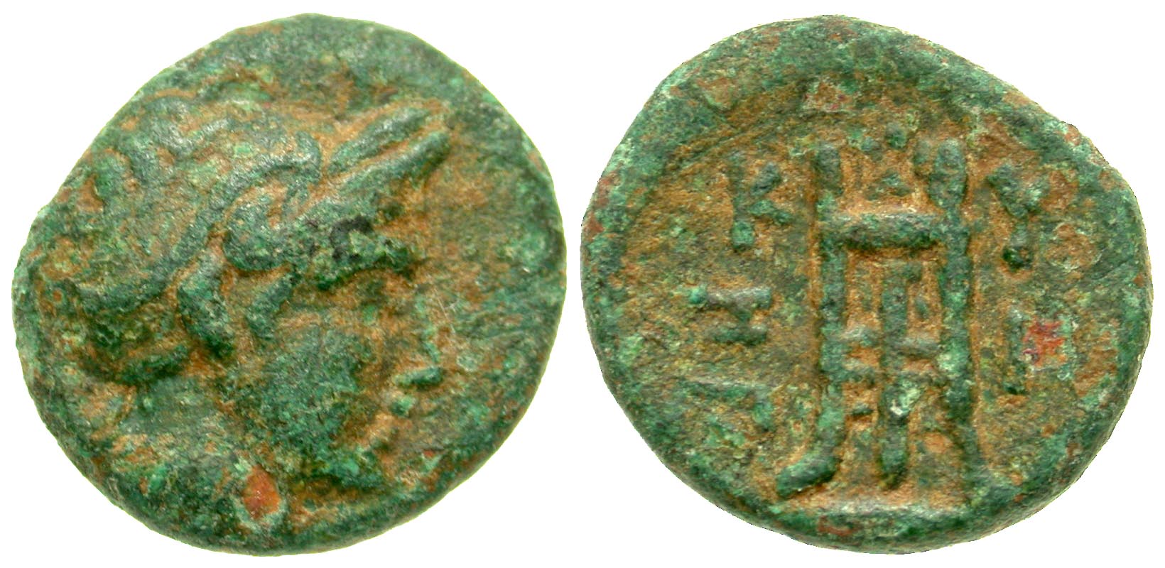 Mysia, Kyzikos. 2nd century B.C. AE 18. 