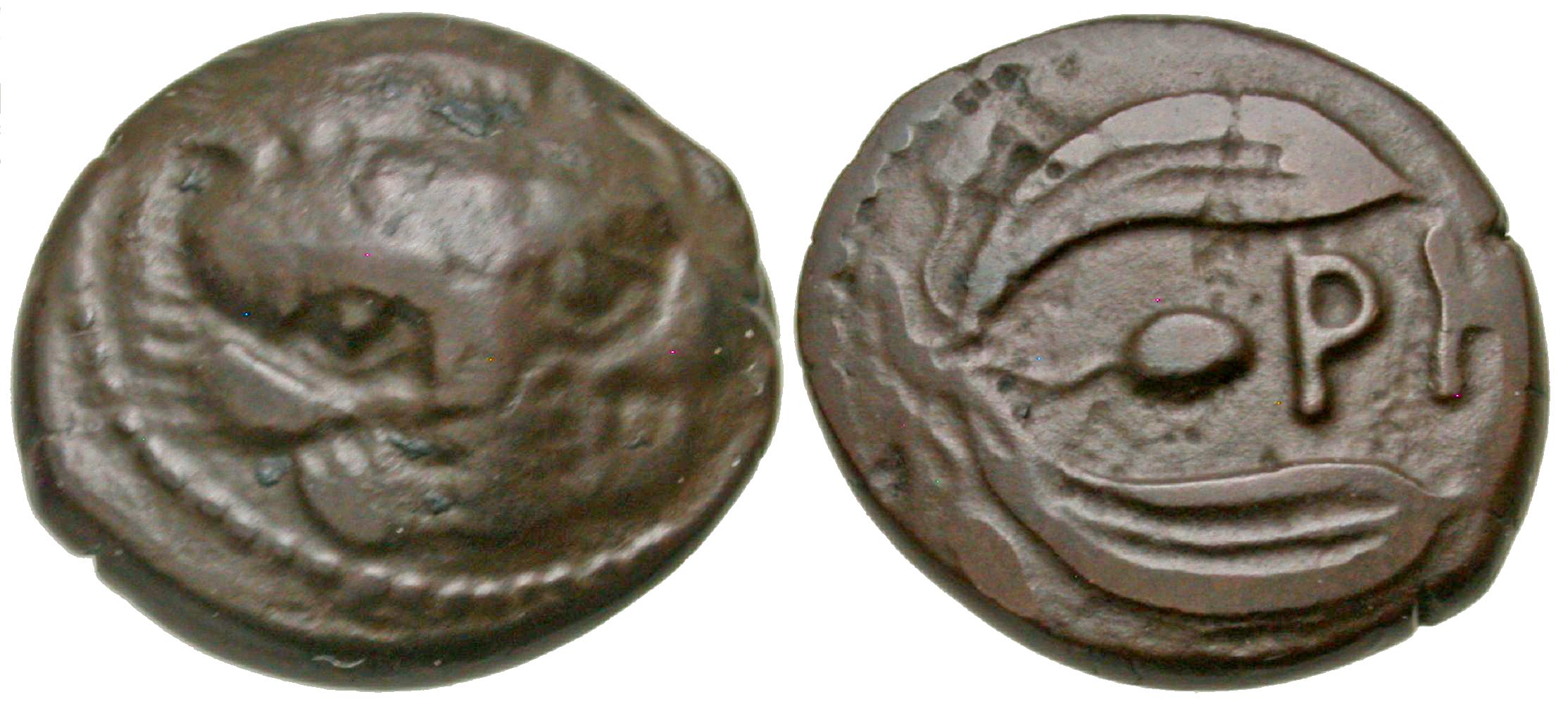 Bruttium, Rhegion. Ca. 425-420 B.C. AR litra. Ex Artemide Aste '08. 