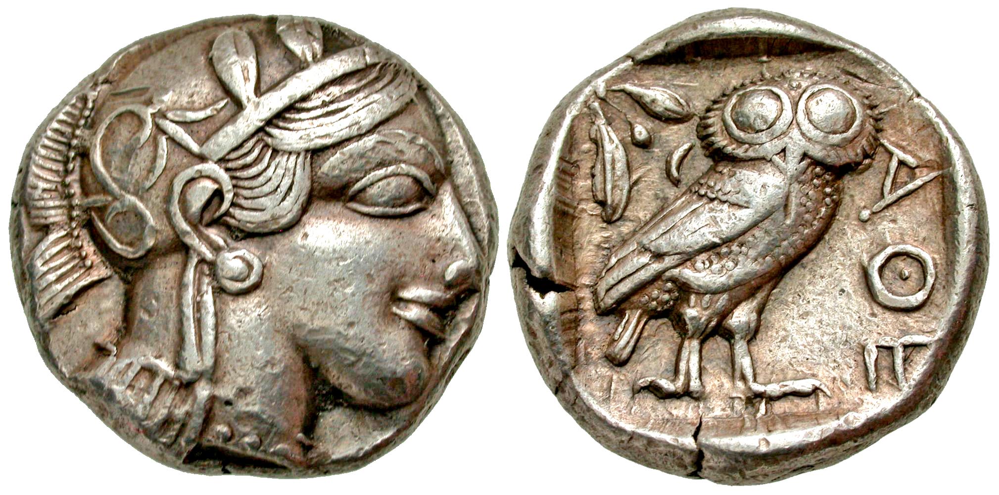 Attica, Athens. 454-404 B.C. AR tetradrachm. 