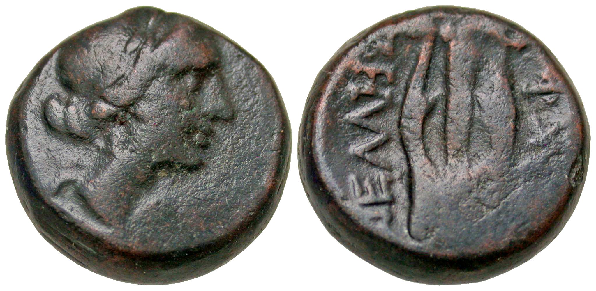 Macedon, Pella. 187-31 B.C. AE 18. Scarce. 