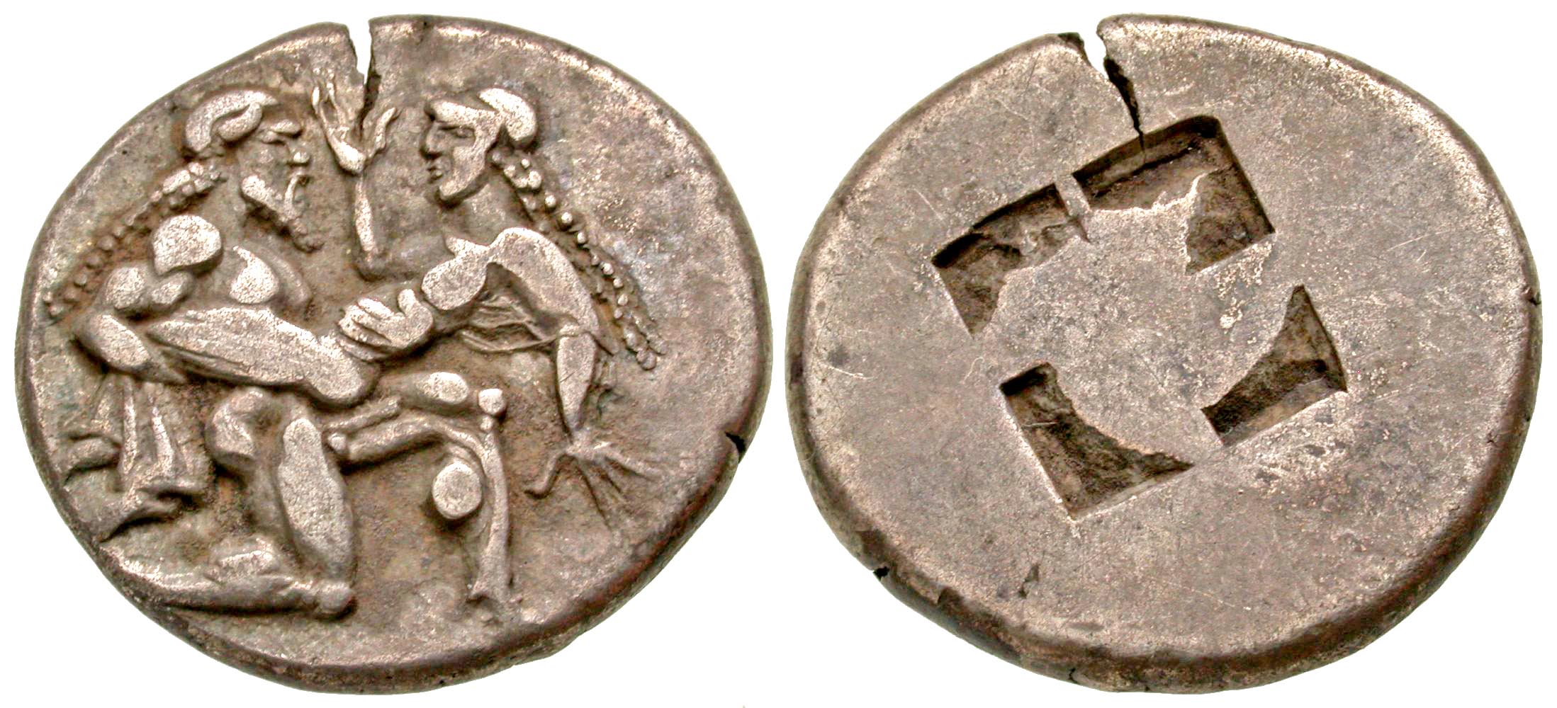 Islands off Thrace, Thasos. Thasos. Ca. 500-463 B.C. AR stater. Ex CNG, EAuction 185, lot 22. 