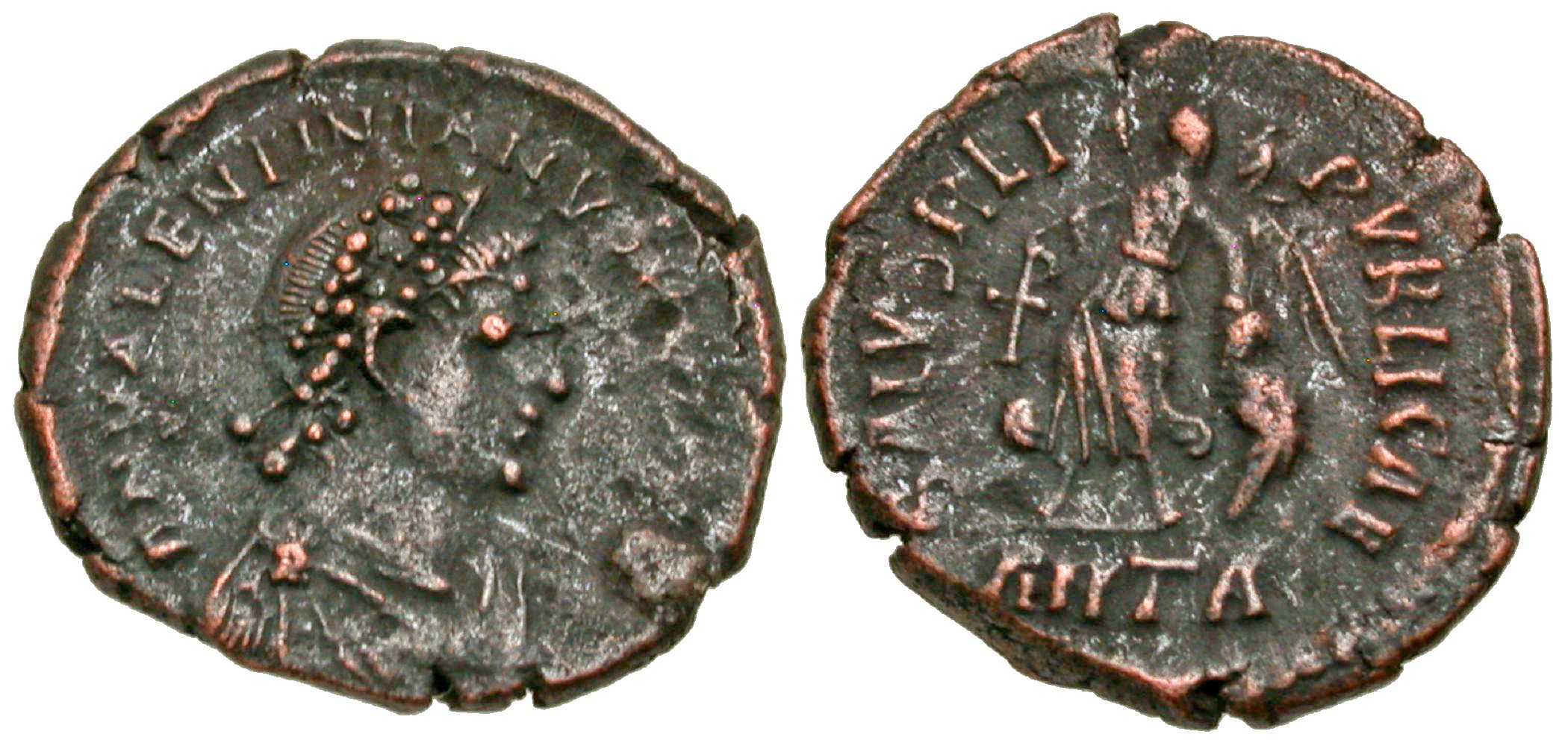 VALENTINIEN II Solidus v27_0498 Romaines