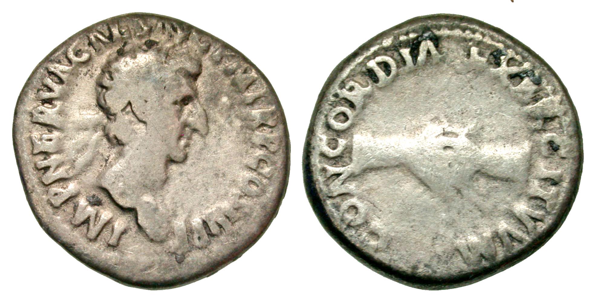 Nerva. A.D. 96-98. AR denarius. Rome mint, struck A.D. 97. - Agora Auctions