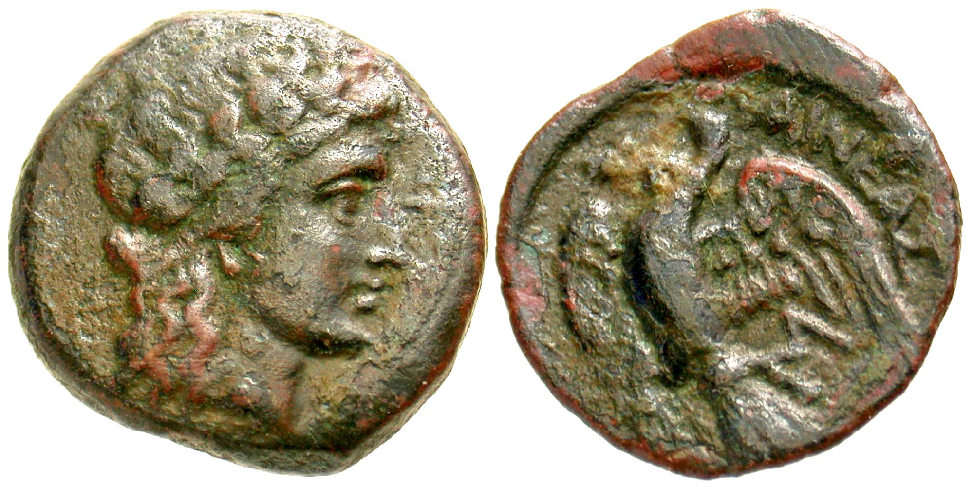 Sikyonia, Sikyon. Ca. 90-60 B.C. AE trichalkon. 
