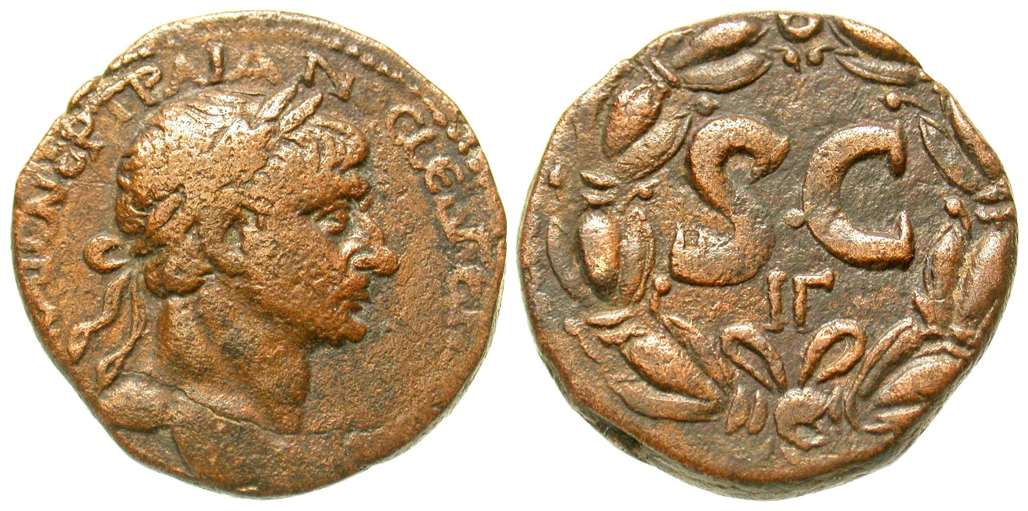 Syria, Seleucis and Pieria. Antiochia ad Orontem. Trajan. A.D. 98-117. AE as. Rare. 