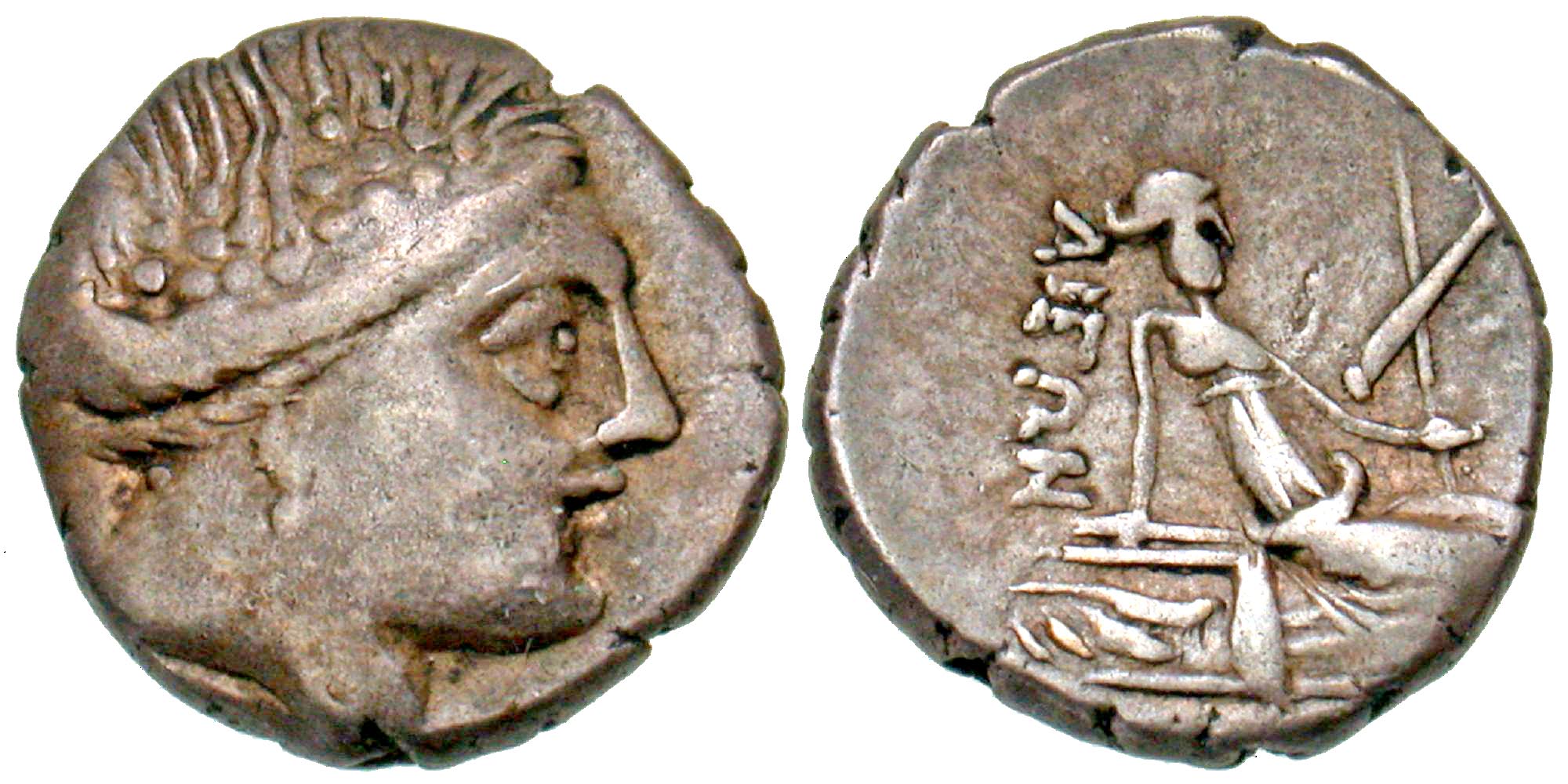 Euboia, Histiaia. 3rd-2nd century B.C. AR tetrobol. - Agora Auctions