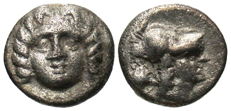 Pisidia, Selge. Ca. 350-300 B.C. AR obol.