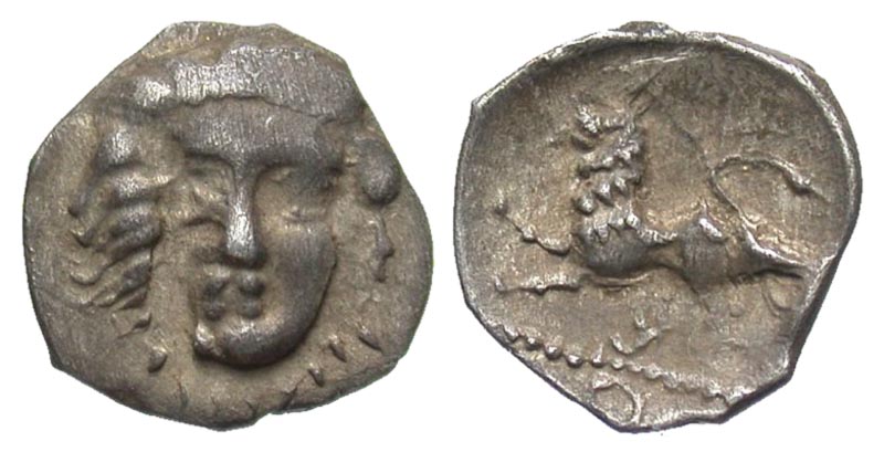 Campania, Phistelia. ca. 325-275 B.C. AR obol. 