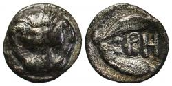 Bruttium, Rhegion. Ca. 425-420 B.C. AR litra.