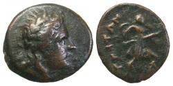 Thessaly, Magnetes. Mid 2nd century B.C. AE dichalkon.