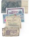 Lot of 24 American Bank Notes with one New Zealand.